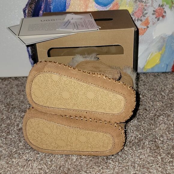 Ugg Australia Caden Infant Chestnut Snow Boots Size 2/3 6-12 months - Picture 9 of 13